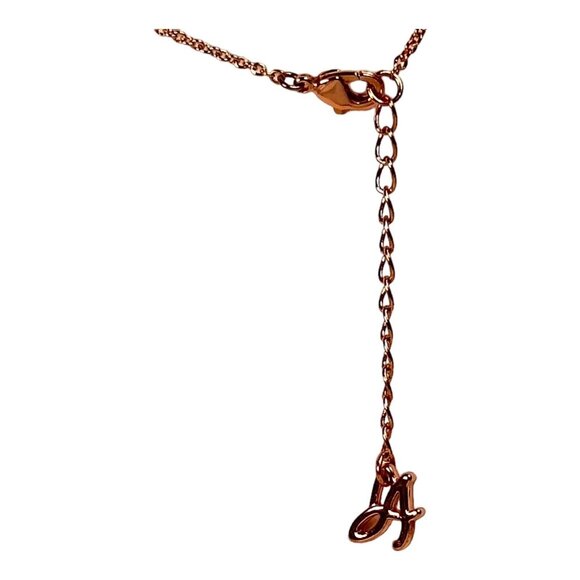 Adore Signature Organic Circle Bracelet w/ Swarovski Crystal NWOT Mint Rose Gold - Picture 4 of 10